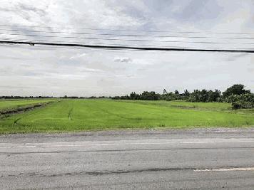 ขายที่ดิน ลำลูกกา คลอง6 ติดถนน 100 ไร่ ราคาไร่ละ 3.5 ล้านบาท